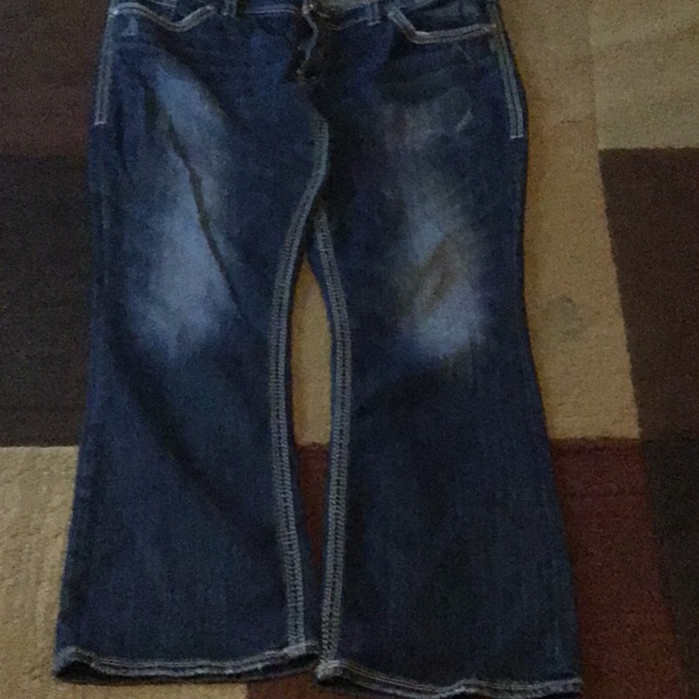 Silver jeans